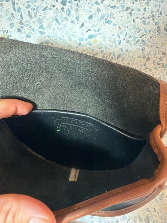 Vintage Coach Court Bag 9870 Spectator Black Brown Leather Crossbody USA - Picture 5 of 8